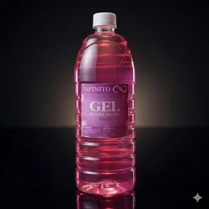 Gel de Baño & Ducha de Rosas 1L | Aroma Floral Intenso | Piel Suave | Espuma Cremosa