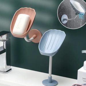 Jabonera de baño antihumedad-Drenaje y flexible