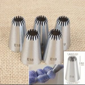 Boquilla de acero inoxidable E18