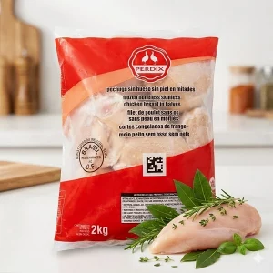 Pechuga de Pollo Sin Hueso 2Kg Fresca | Alta Proteína, Lista para Cocinar