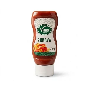Salsa Brava Vima 320g – Sabor Español Picante Ideal para Tapas, Carnes y Snacks